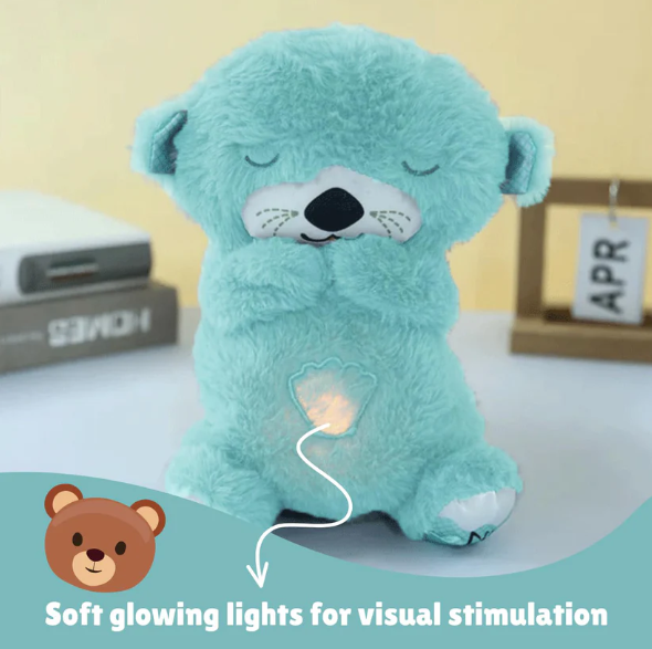 🧸Breathing Teddy Bear with Soothing Music, Comfort Plush