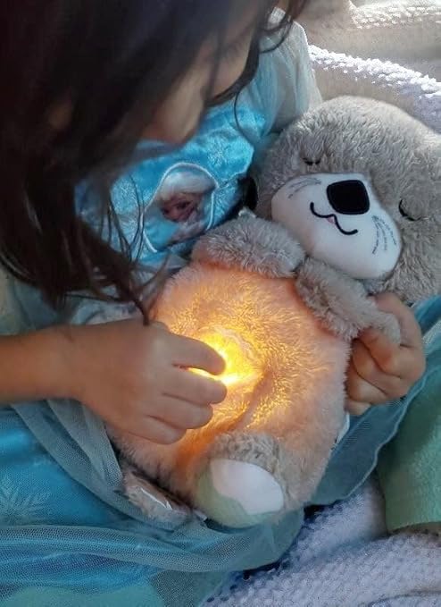 🧸Breathing Teddy Bear with Soothing Music, Comfort Plush
