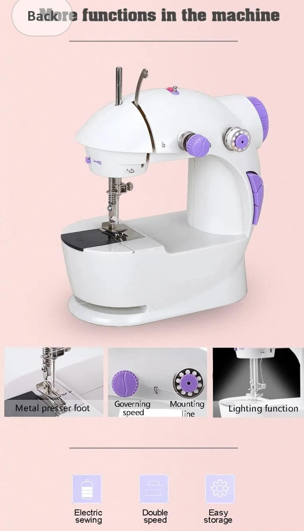 MINI SEWING MACHINE